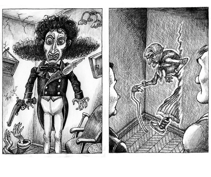 Фантом Пушкина и призрак бабушки.