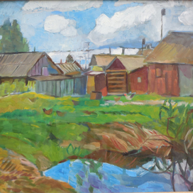 весенний пейзаж