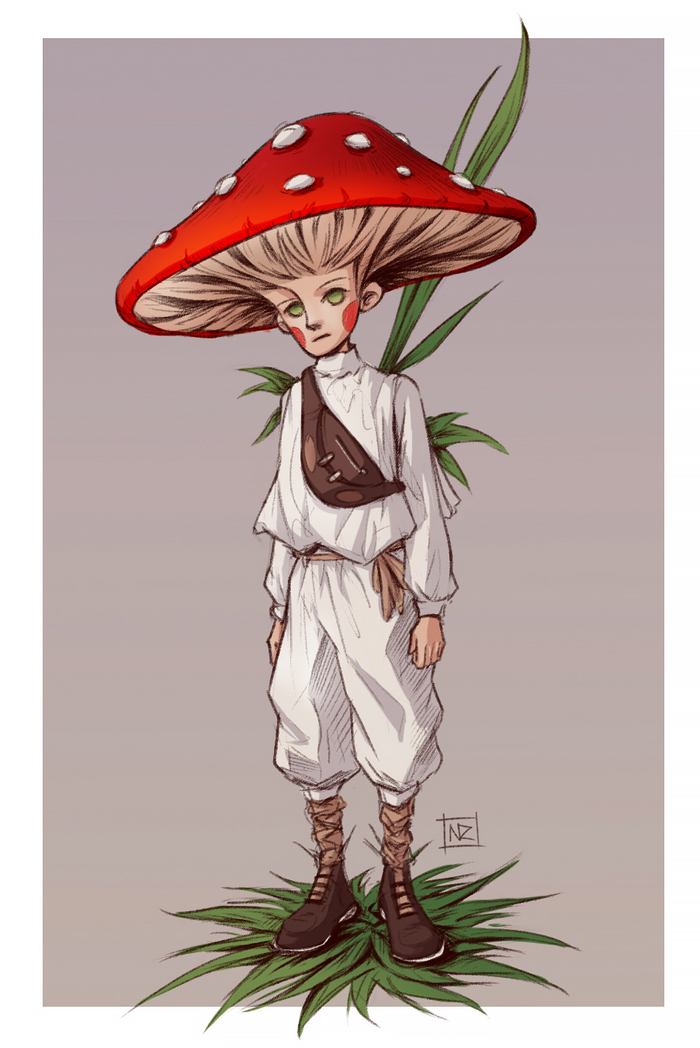 mushroom boy