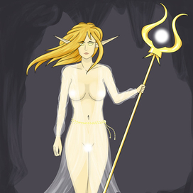 Эльфийская жрица