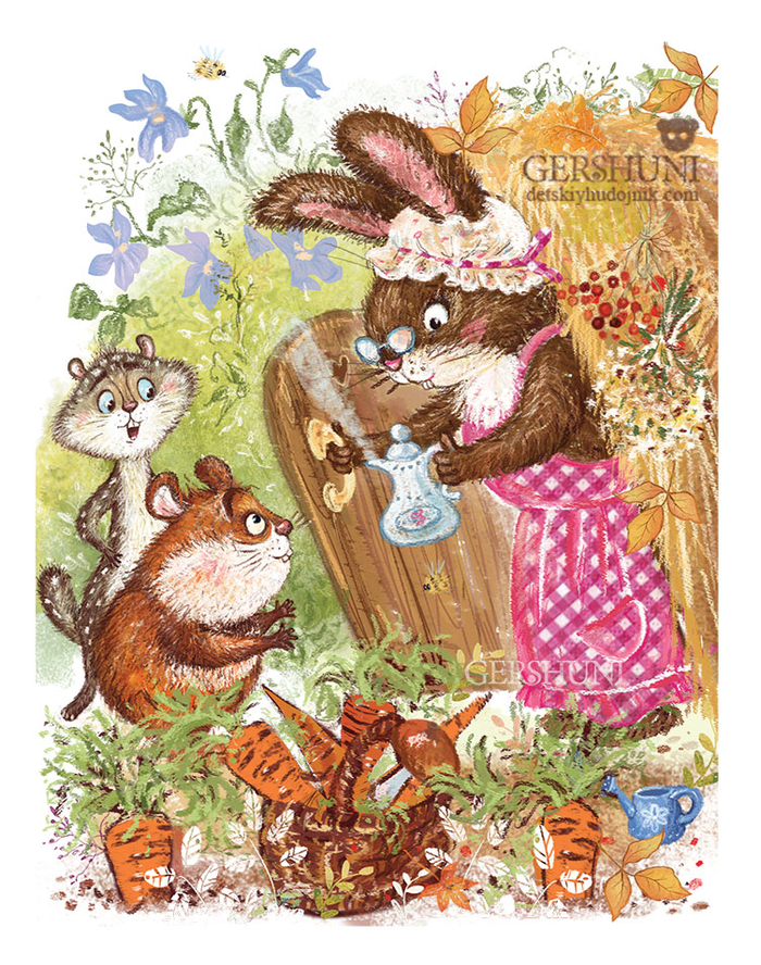 нежданные гости..) иллюстрация 