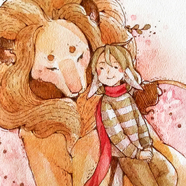 Лисенок и Лев