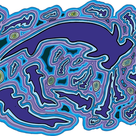 Кругворот акул в природе :-)