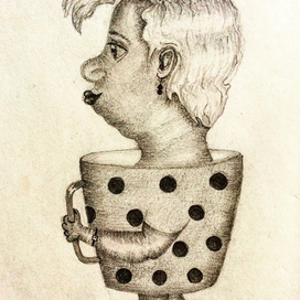 Женщина-чашка