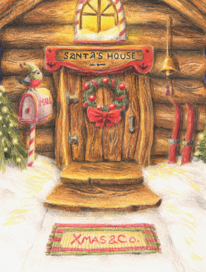 Домик Санты