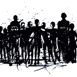 Kurt Vonnegut - "Slaughterhouse-Five". illustration.