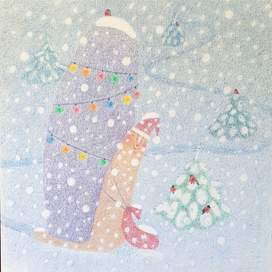 Как улитки встречали Новый год