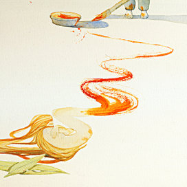 Исполнив желание,став человеком.