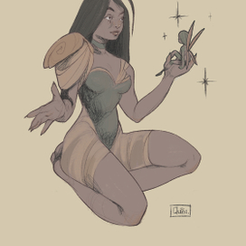 Крошечная фея (цвет) 