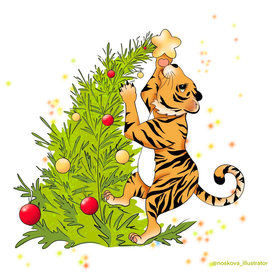 Новогодняя открытка 