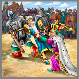 Иллюстрация к сказкам Пушкина