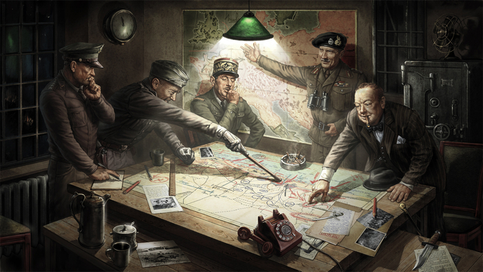 иллюстрация к игре – стратегии "LIBERATORS"   