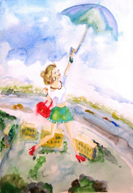 полет над городом