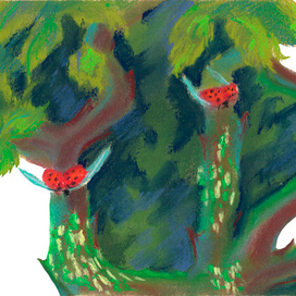 Иллюстрация к сказке "Дом"