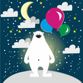 Мишка хочет летать