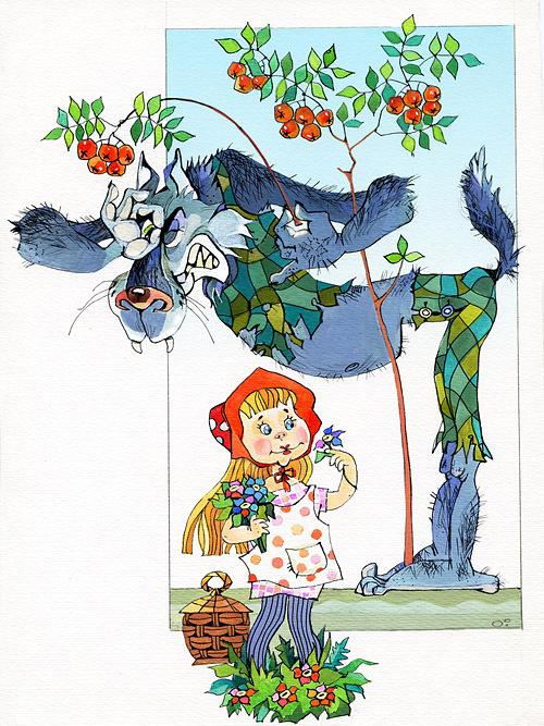 Азбука безопасности. иллюстрация для журнала