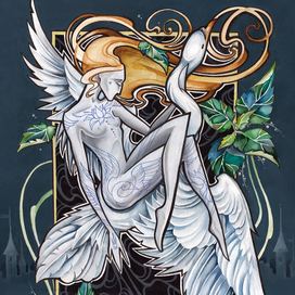 Дикие лебеди