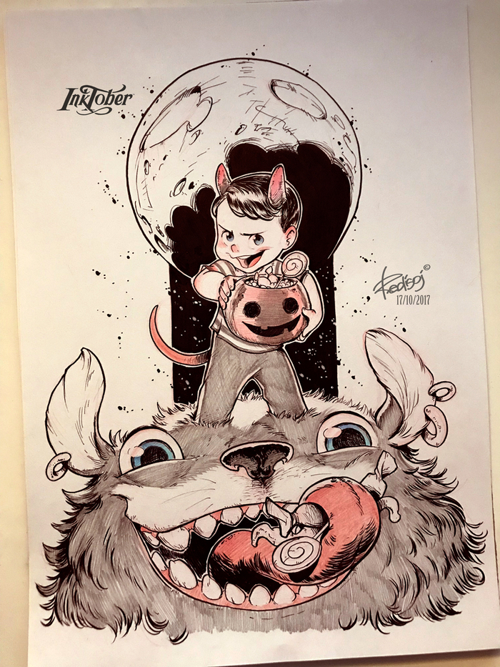 InkTober2017 день 17