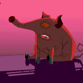 Свинослон удивлен