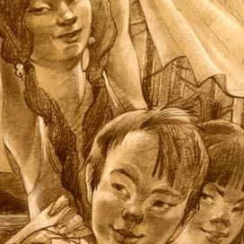 Озеро добрых духов.