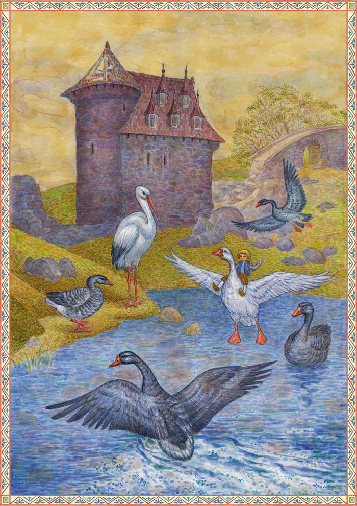 Сельма Лагерлеф. Чудесное путешествие Нильса с дикими гусями