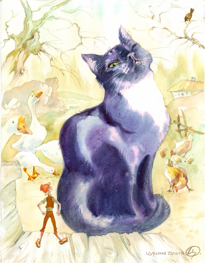 Кот и Нильс