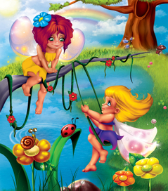 Феи в лесу