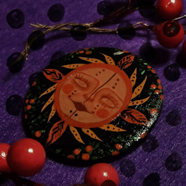 Декор значка