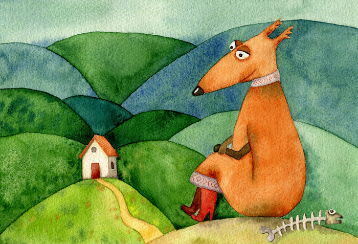 лисичка задумчивая