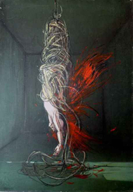 "TRANSFORMATION" - from the series "metamorphosis" oil and canvas 50x70cm 2010