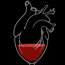 Wine heart