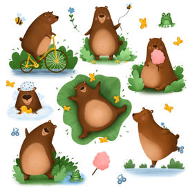 Позитивный медведик