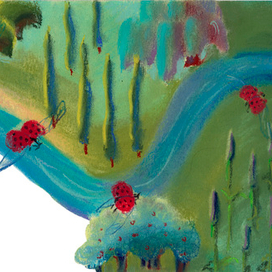 Иллюстрация к сказке "Дом"