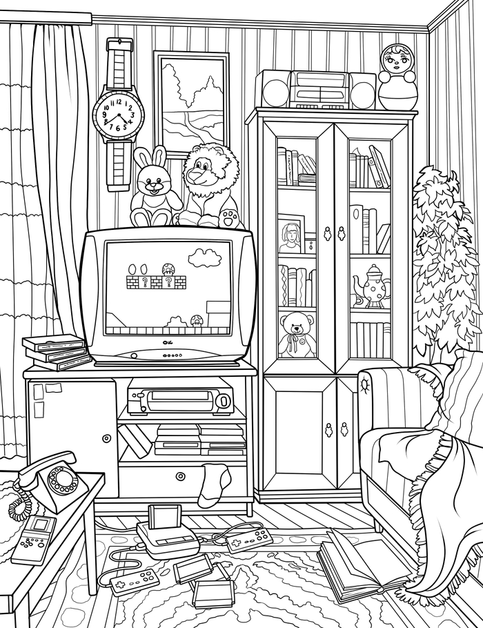 Комната 90-х