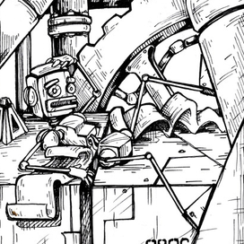 Robot. Second Illustration