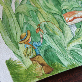 Травяной лес