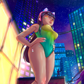 Кибер-девочка