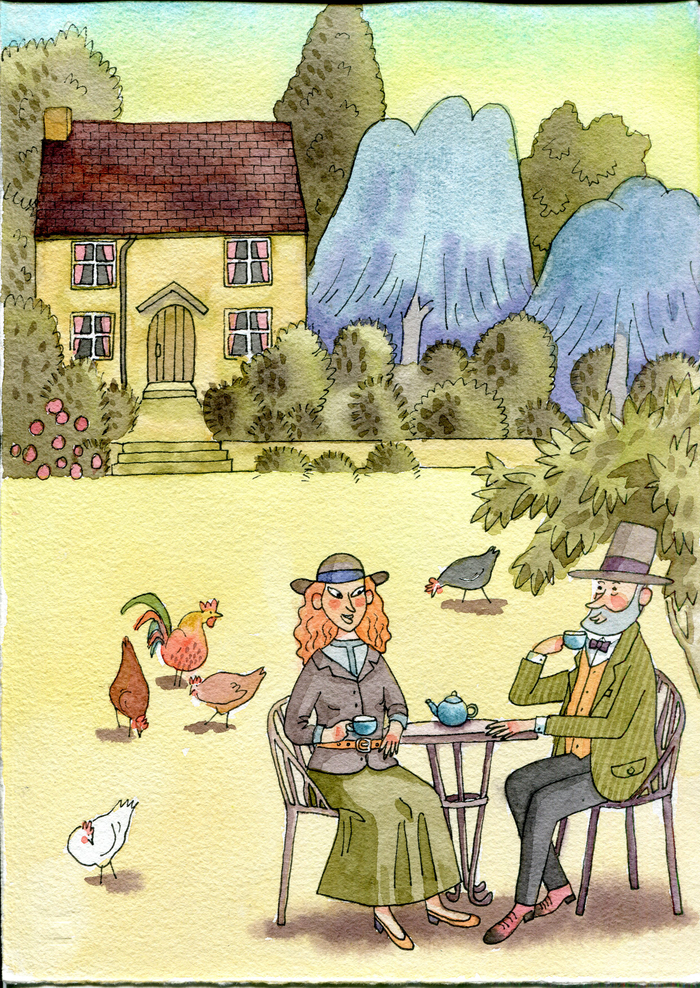 Иллюстрация к сказке Хью Лофтинга "История доктора Дулитла"