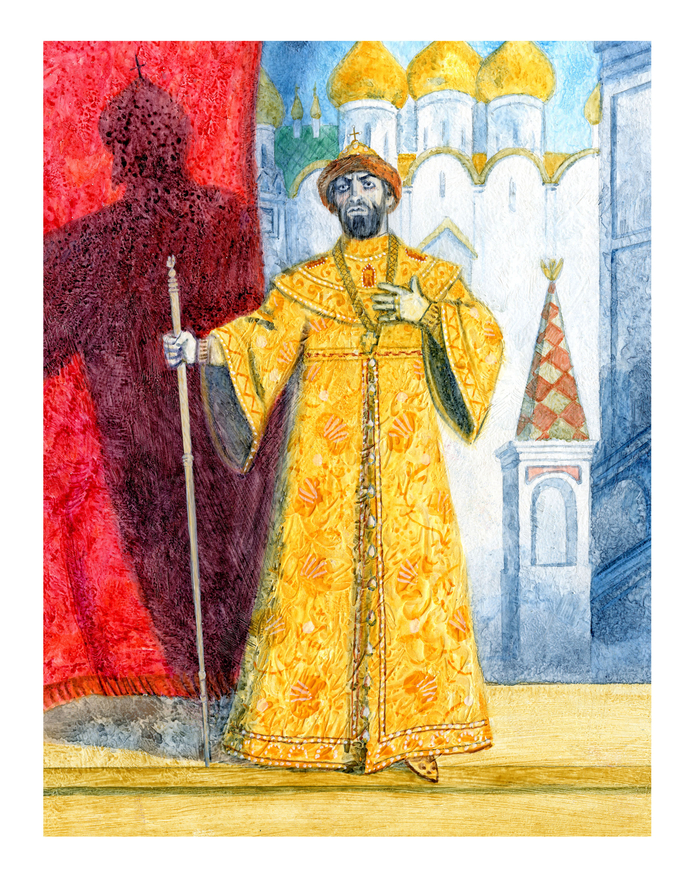 Фёдор Шаляпин в образе Борисв Годунова