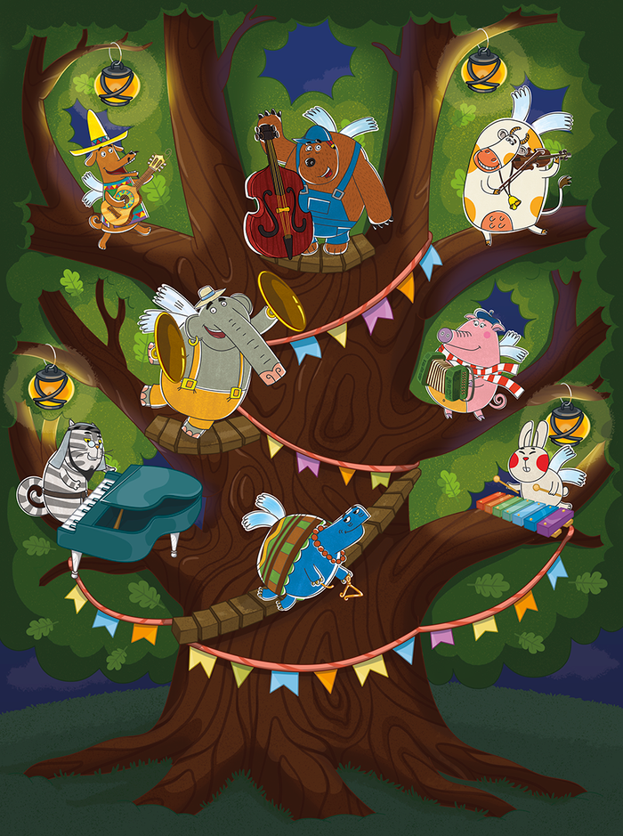 "Летающие звери" Речь