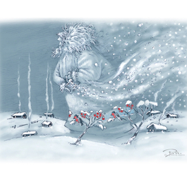 Пришла зима