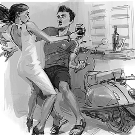 Спонтанный танец