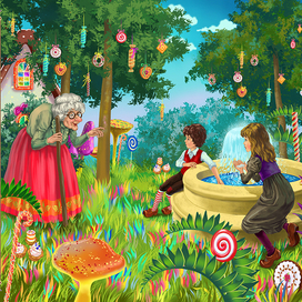 Пряничный домик 4 Перро