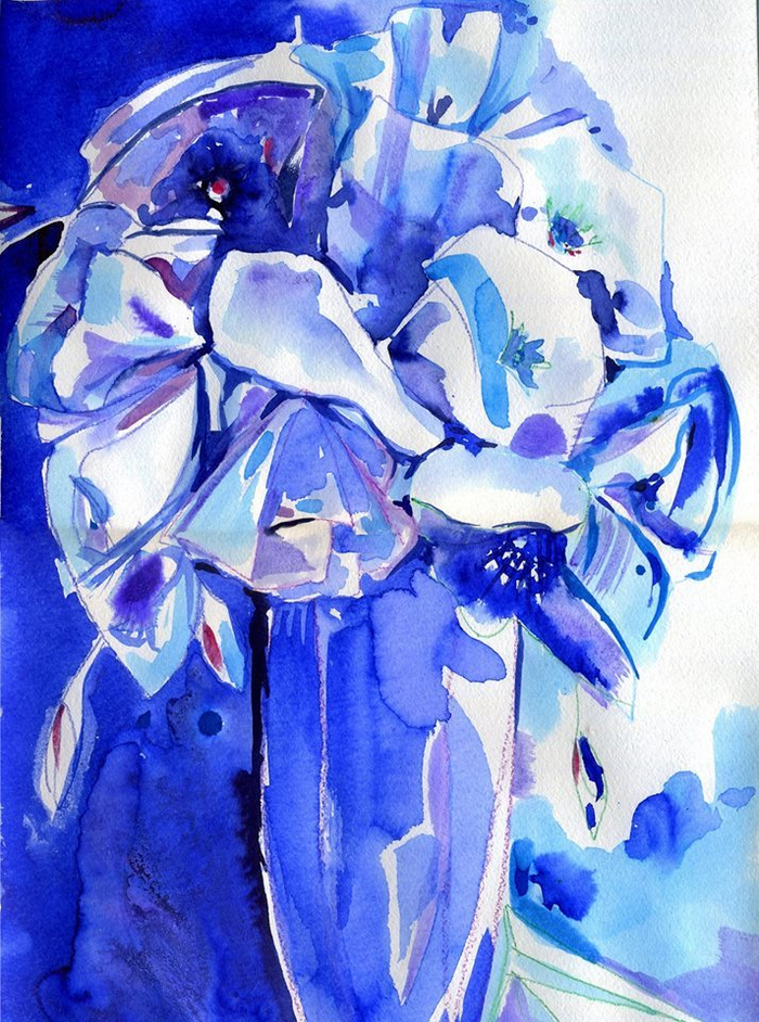 Торжественный синий