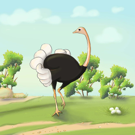 Иллюстрации к сказке New in the zoo автор Joy Hill