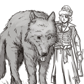 Набросок персонажа 7