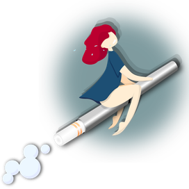 Девочка на айкосе