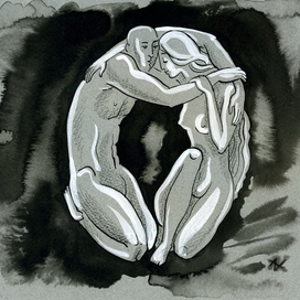 мужская азбука О