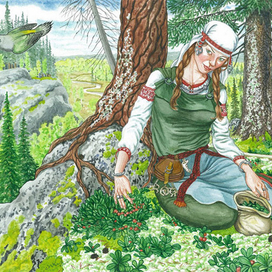 Толокнянка (серия «Ягоды наших лесов»)