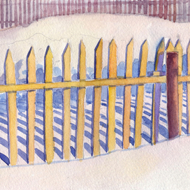 Портрет забора